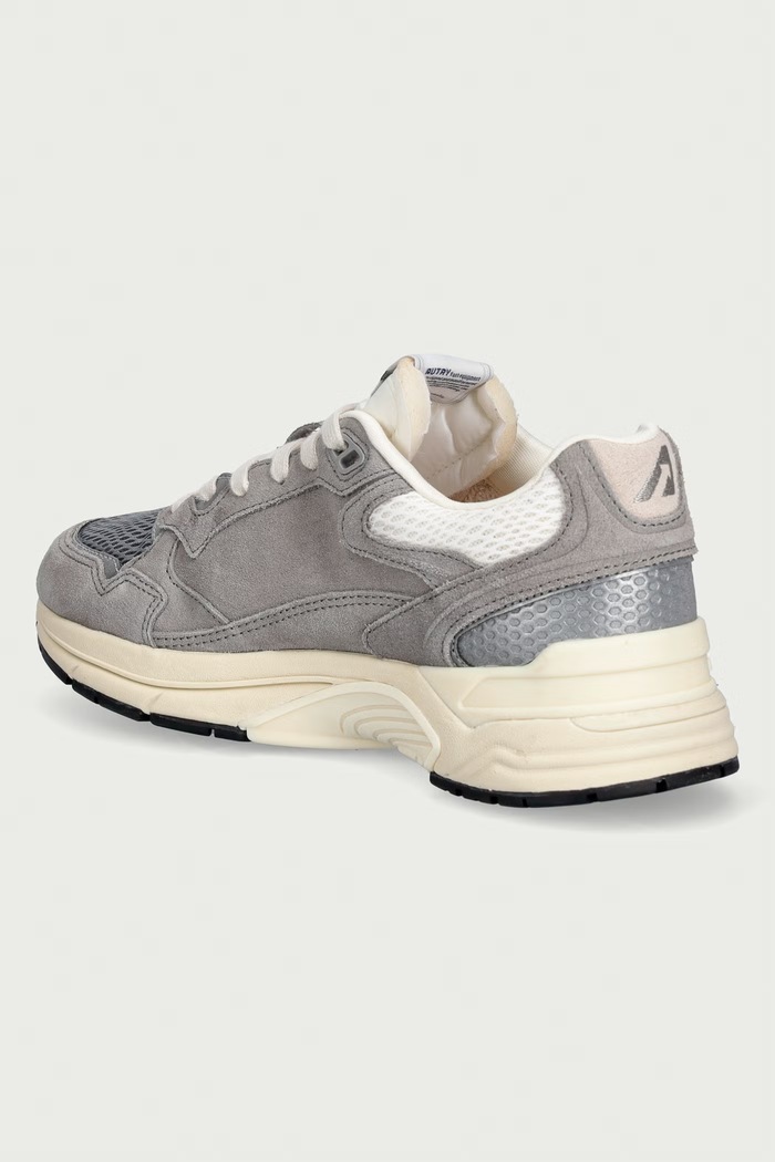 Obuwie AUTRY Hyperway sneakersy damskie zamszowe HYLWUM15 szary