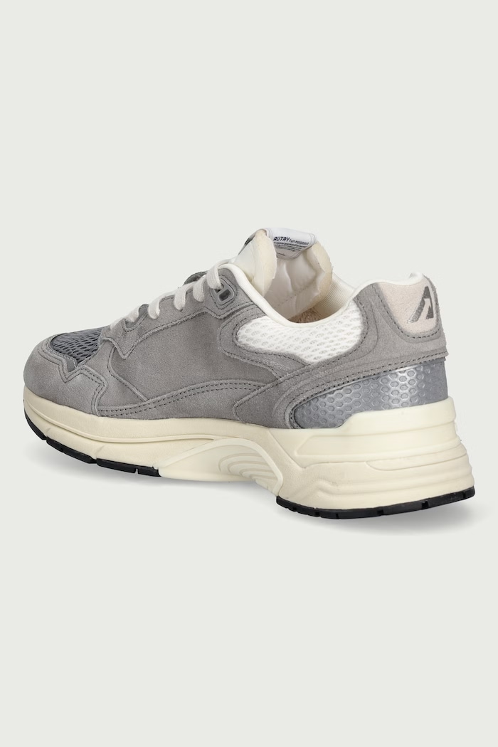 Shoes AUTRY Hyperway sneakers Women's suede HYLWUM15 gray