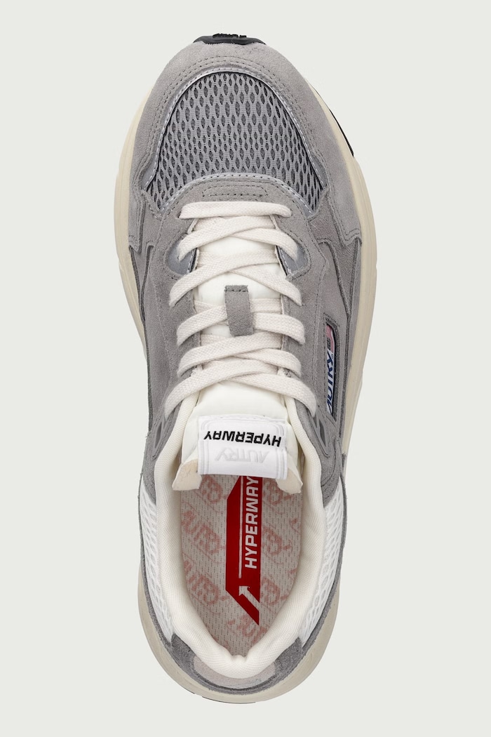 Hyperway sneakers Women's suede AUTRY HYLWUM15 gray