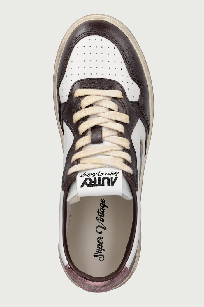 Sup Vint sneakers Women's leather AUTRY AVLWSV62 beige