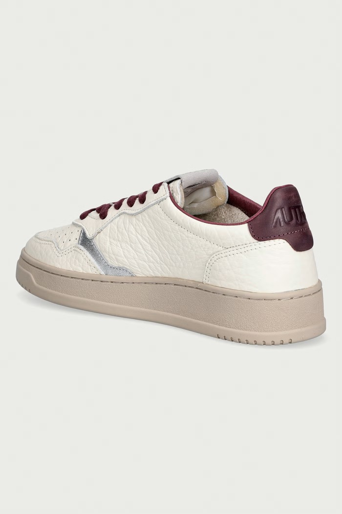 Obuwie AUTRY Medalist sneakersy damskie skórzane AULWNE19 beżowy