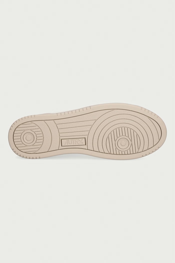 Medalist sneakersy damskie skórzane AUTRY beżowy AULWNE19