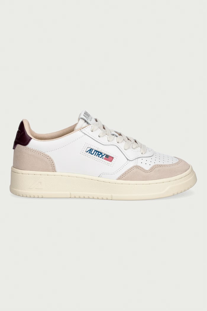 AUTRY Medalist sneakersy na platformie damskie skórzane AULWLS18 biały AW26