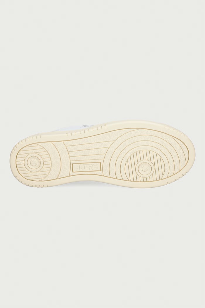 Medalist sneakersy na platformie damskie skórzane AUTRY biały AULWHJ02