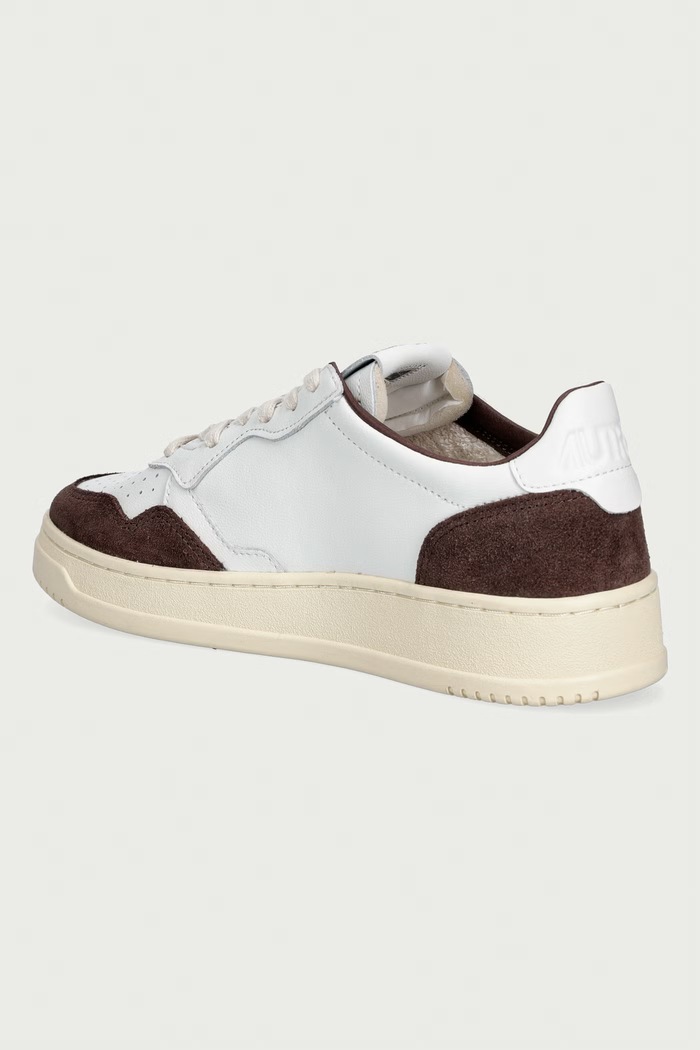 Obuwie AUTRY Medalist sneakersy damskie skórzane AULWFT19 biały