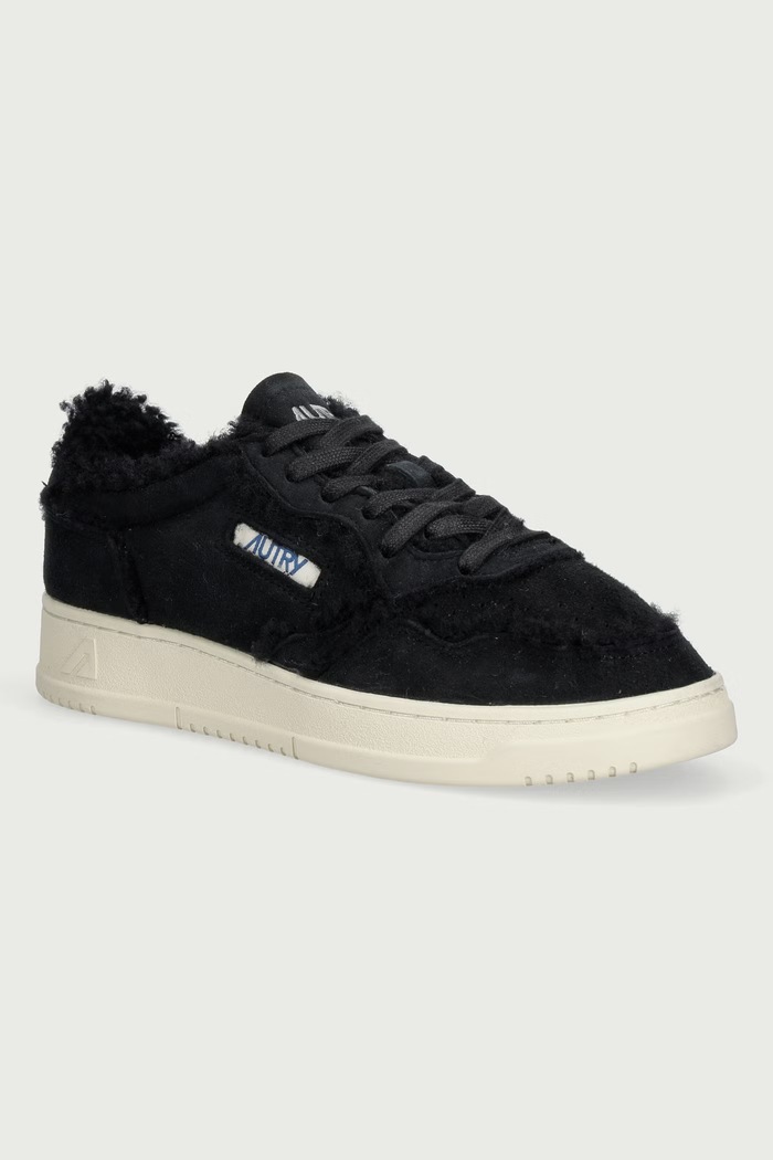 AUTRY Medalist winter shoes Men's leather black AULWGX04