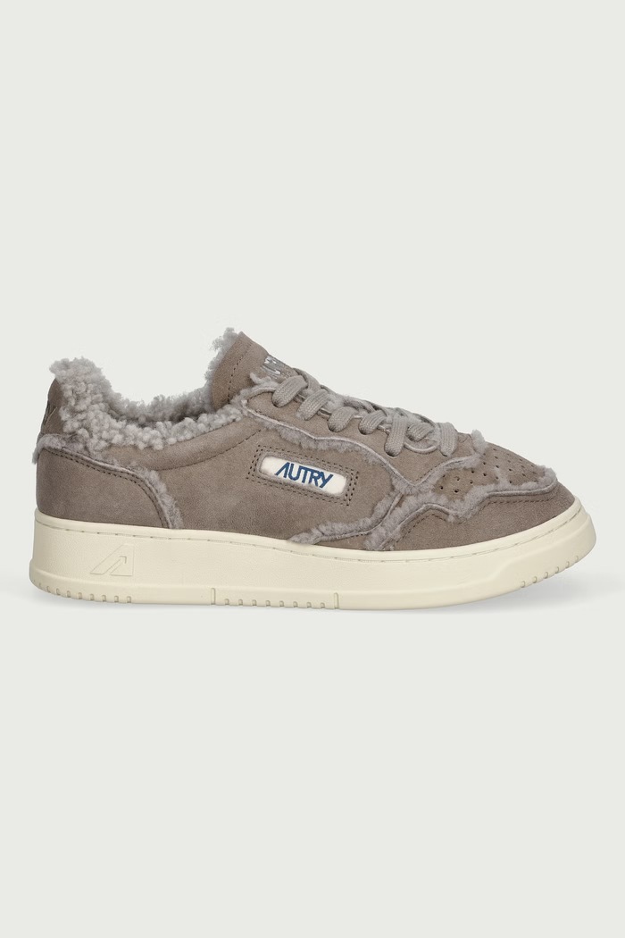 AUTRY Medalist winter shoes Women's leather AULWGX02 brown AW26