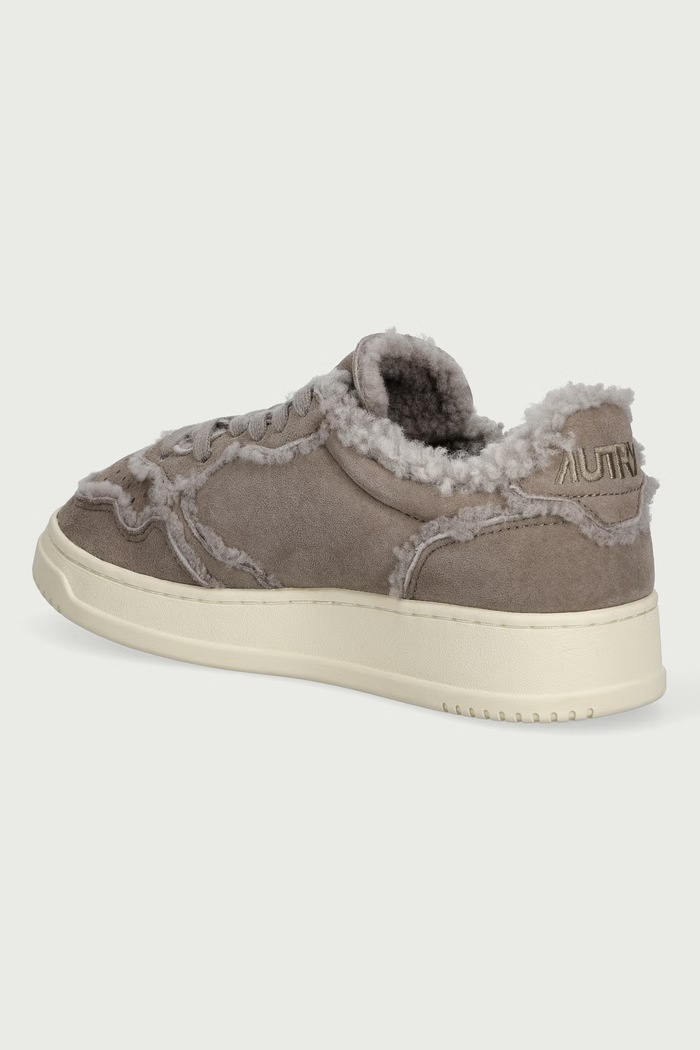 Shoes AUTRY Medalist winter shoes Women's leather AULWGX02 brown