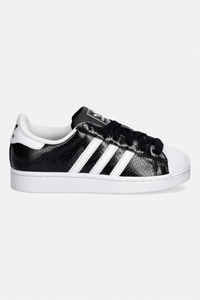 adidas Originals Superstar II sneakersy damskie skórzane KJ2525 czarny AW26