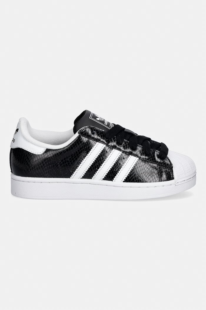 adidas Originals Superstar II sneakersy damskie skórzane KJ2525 czarny AW26