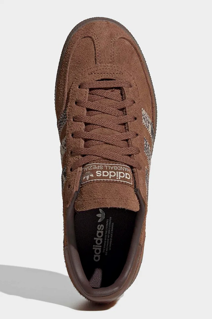 Handball Spezial sneakersy damskie zamszowe adidas Originals KI2165 brązowy