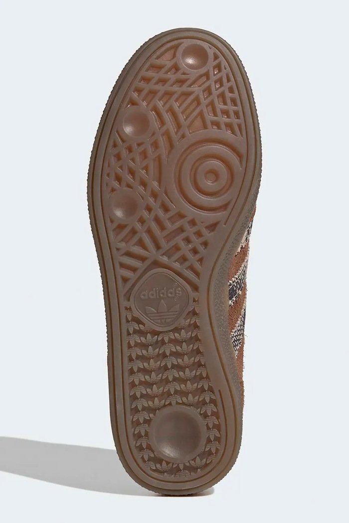 Handball Spezial sneakersy damskie zamszowe adidas Originals brązowy KI2165