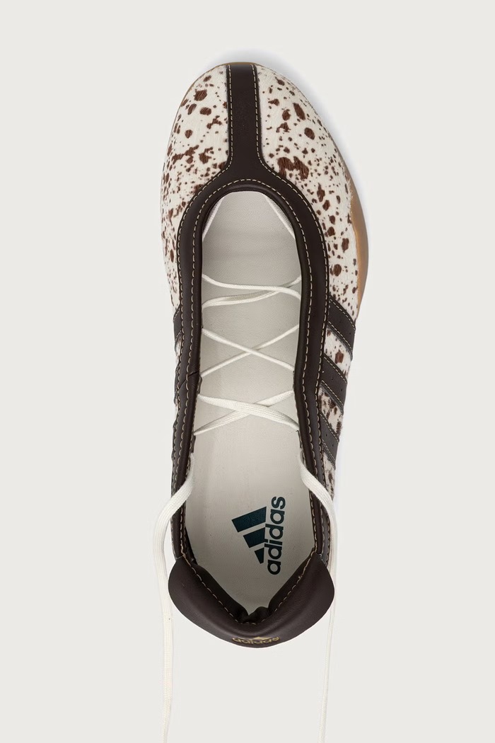 adidas Originals baleriny skórzane Taekwondo Mei Ballet KI0402 beżowy
