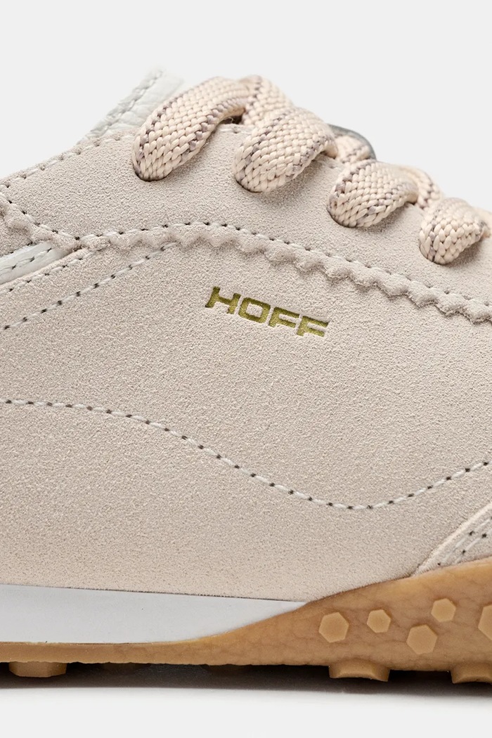 Hoff BRIDGE FL BEIGE маратонки дамски от велур бежов 22661416