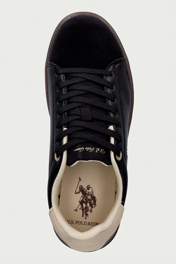 MARLYN005A sneakers Γυναικεία U.S. Polo Assn. MARLYN005W.GYH1.BLK μαύρο