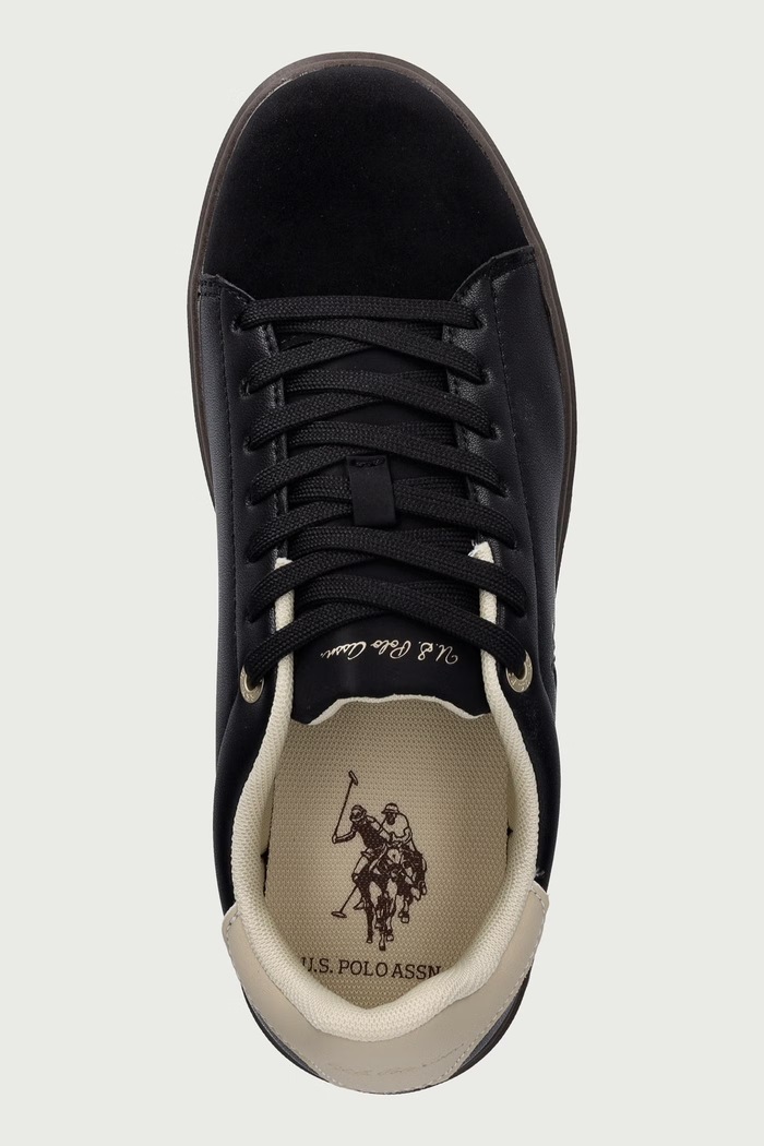 MARLYN005A sneakers pentru femei U.S. Polo Assn. MARLYN005W.GYH1.BLK negru