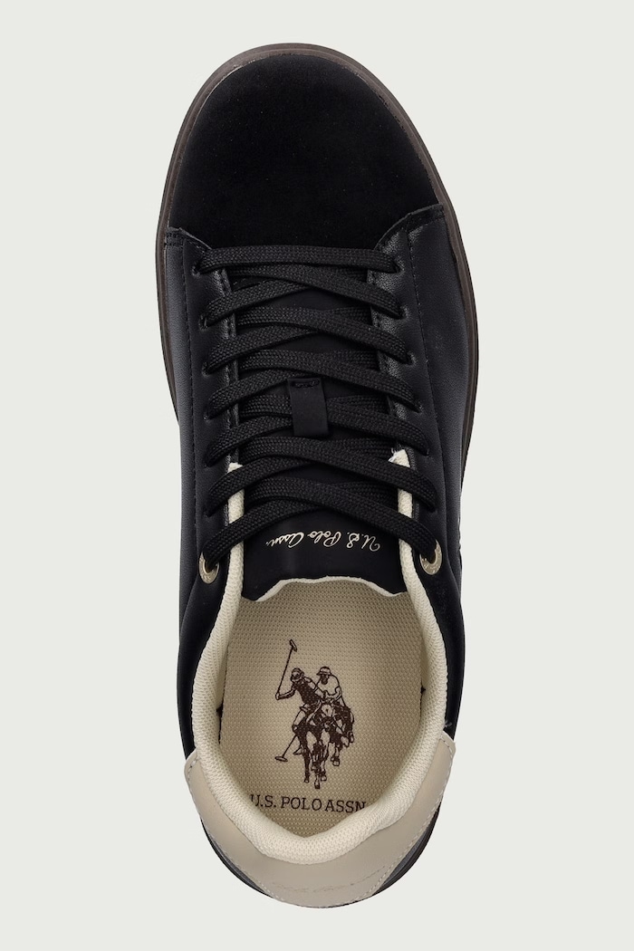 MARLYN005A sneakersy damskie U.S. Polo Assn. MARLYN005W.GYH1.BLK czarny
