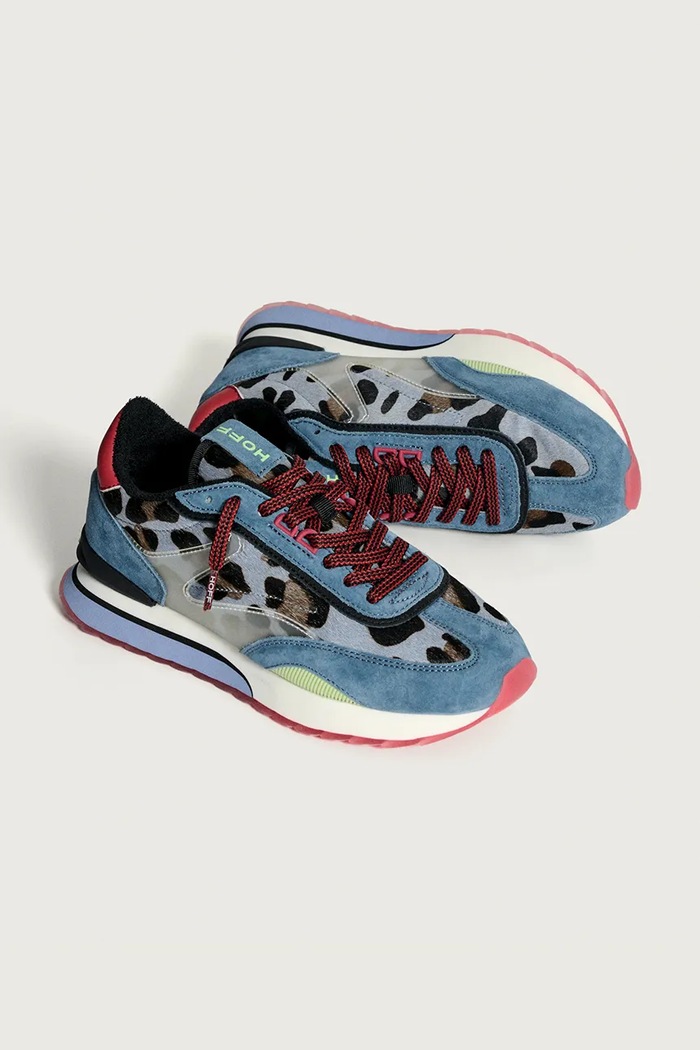 Hoff ART sneakers dámske semišové 22603001 modrá AW26