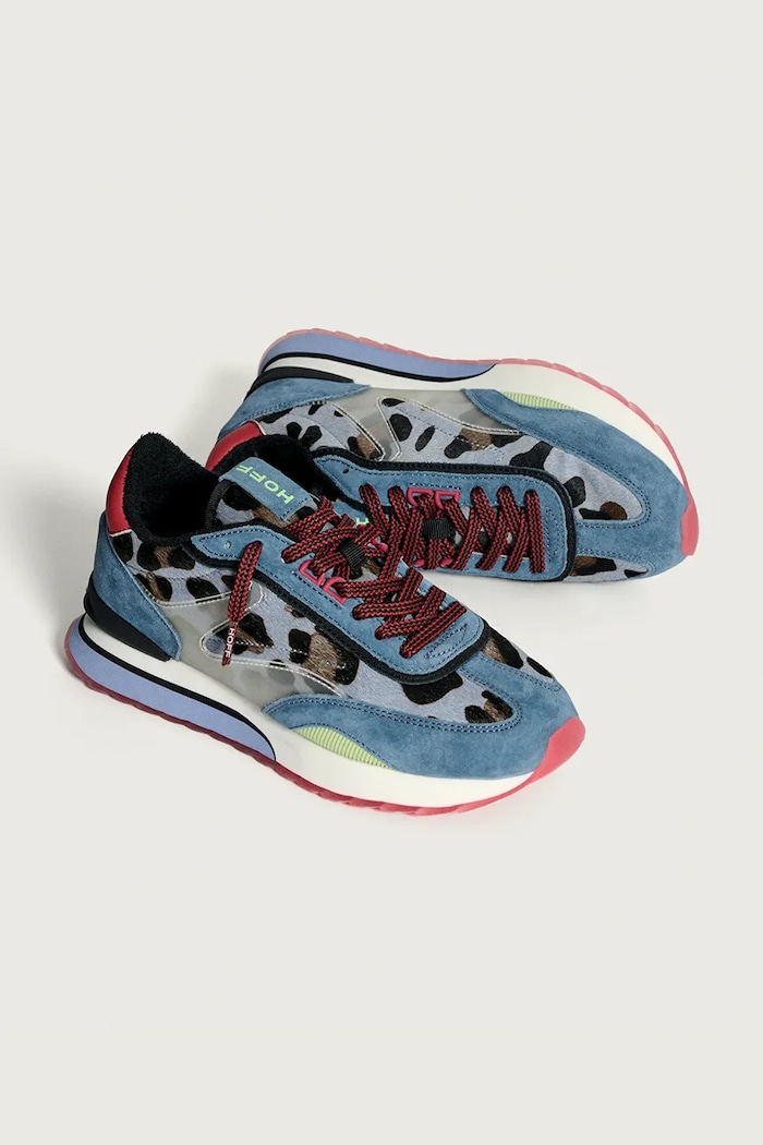 Hoff ART sneakers dámske semišové 22603001 modrá AW26