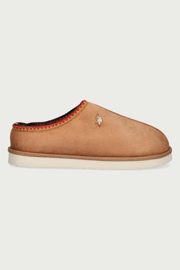 U.S. Polo Assn. Пантофи дамски VERENY001A VERENY001W.GT1.LBR бежов AW26