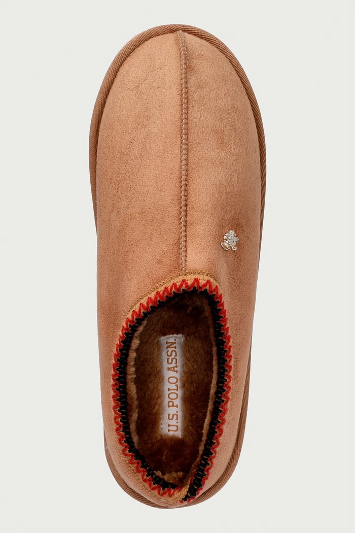 Пантофи дамски VERENY001A U.S. Polo Assn. VERENY001W.GT1.LBR бежов