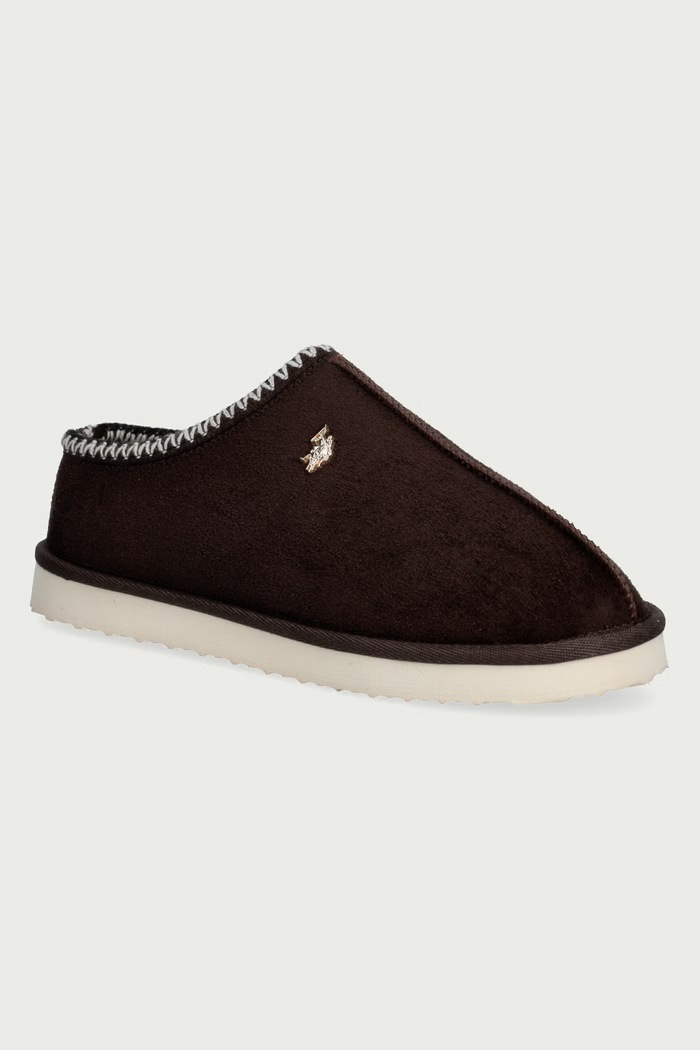 U.S. Polo Assn. Papuče za žene VERENY001A smeđa VERENY001W.GT1.DBR