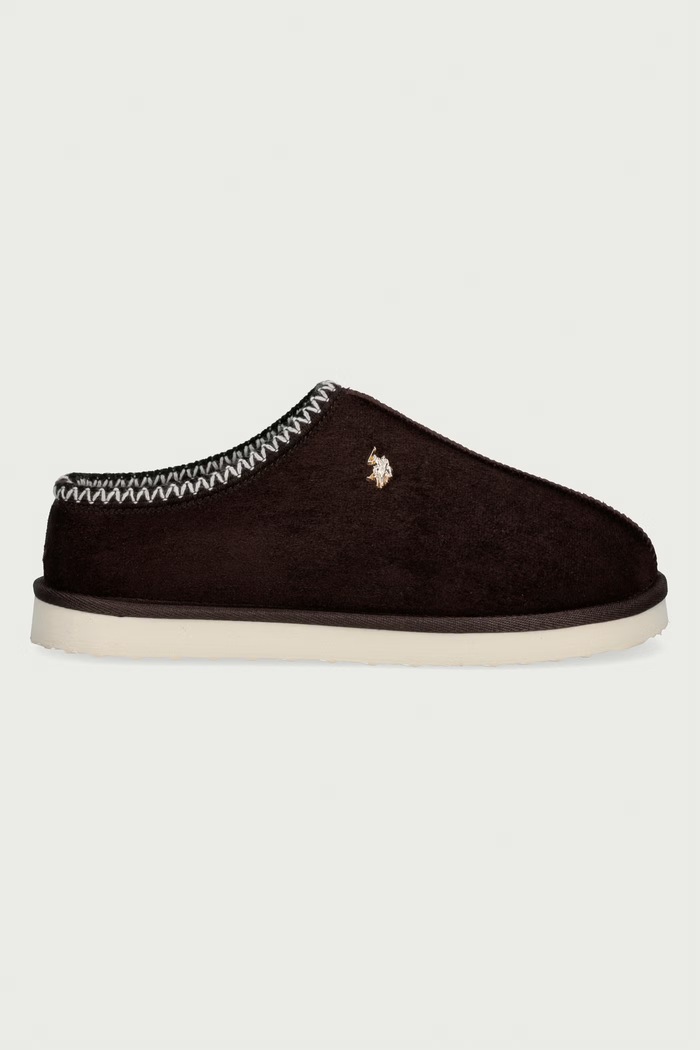 U.S. Polo Assn. Papuče za žene VERENY001A VERENY001W.GT1.DBR smeđa AW26