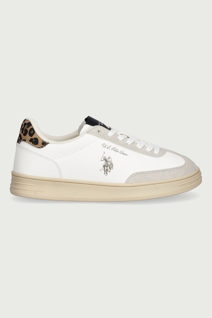 U.S. Polo Assn. ALPHA002A sneakers pentru femei ALPHA002W.GYH1.WHILBE05 alb AW26