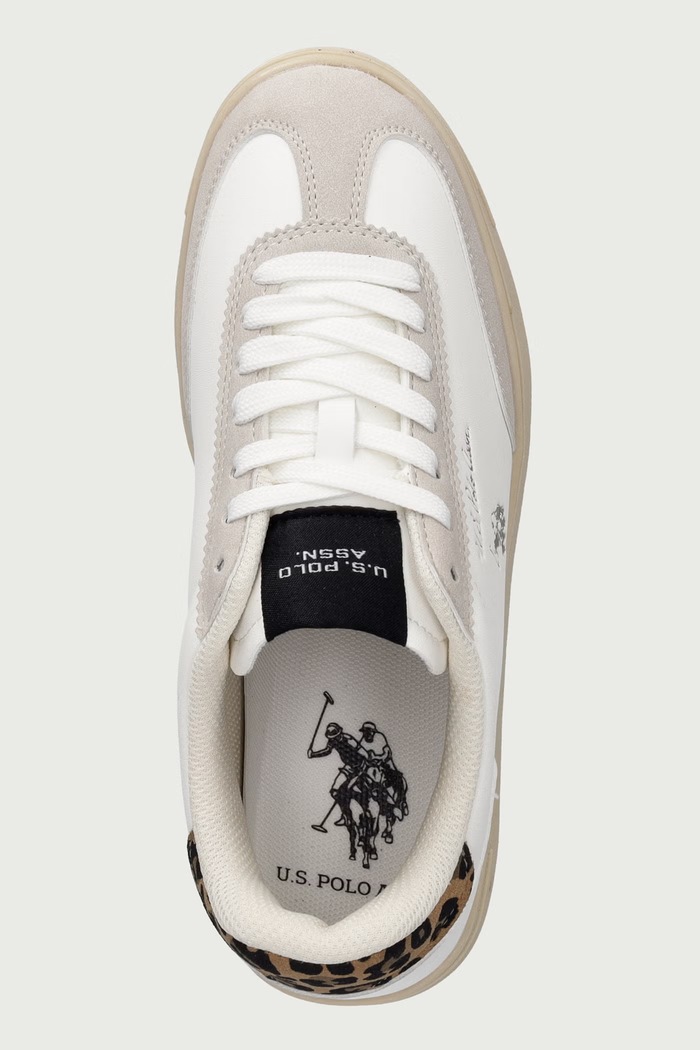 ALPHA002A sneakers pentru femei U.S. Polo Assn. ALPHA002W.GYH1.WHILBE05 alb