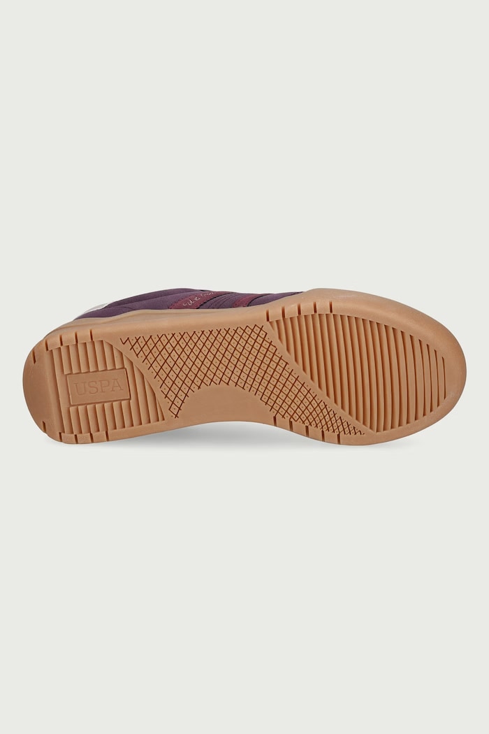 JAZZ005 sneakers pentru femei U.S. Polo Assn. burgundia JAZZ005W.GHY1.BOR009