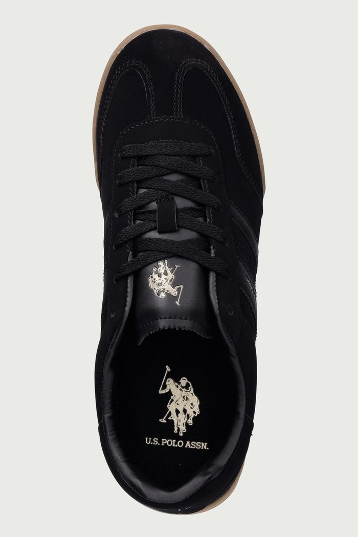 JAZZ005 sneakers pentru femei U.S. Polo Assn. JAZZ005W.GHY1.BLK negru