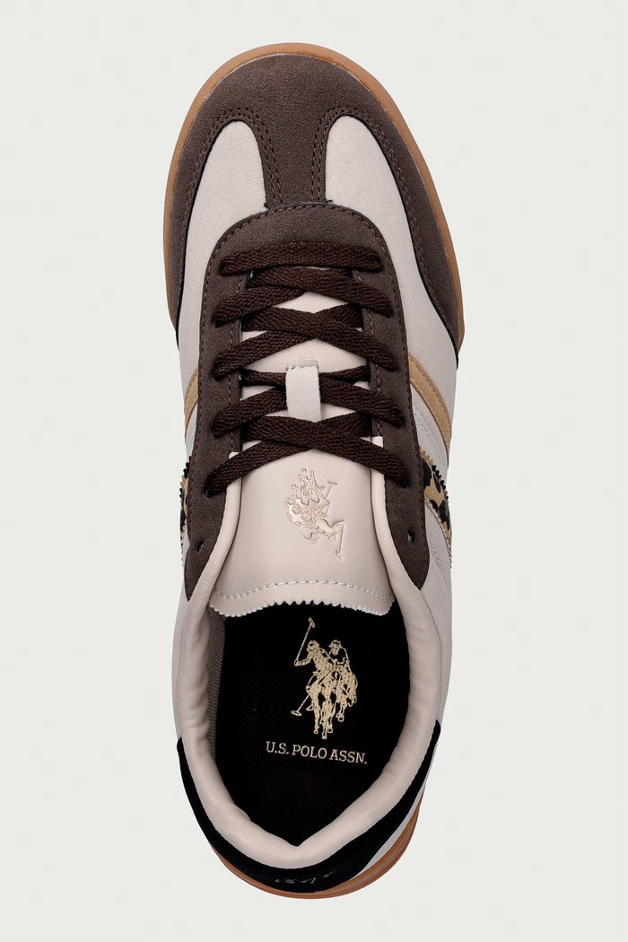 JAZZ005 sneakers Γυναικεία U.S. Polo Assn. JAZZ005W.GHY1.BEILEO01 μπεζ