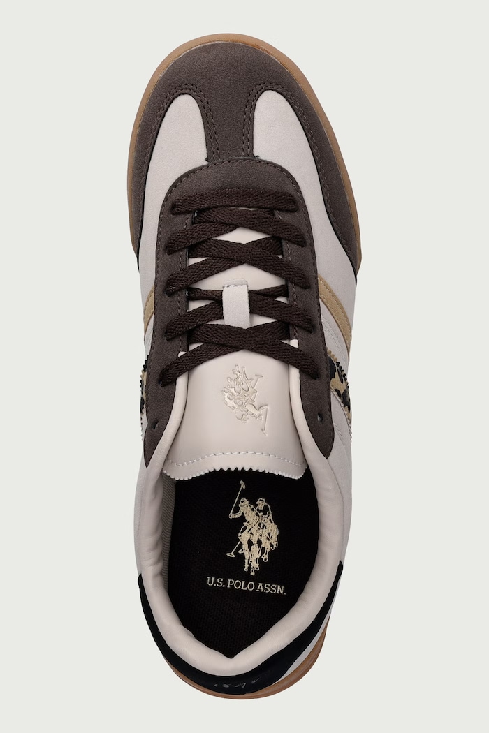 JAZZ005 sneakers pentru femei U.S. Polo Assn. JAZZ005W.GHY1.BEILEO01 bej