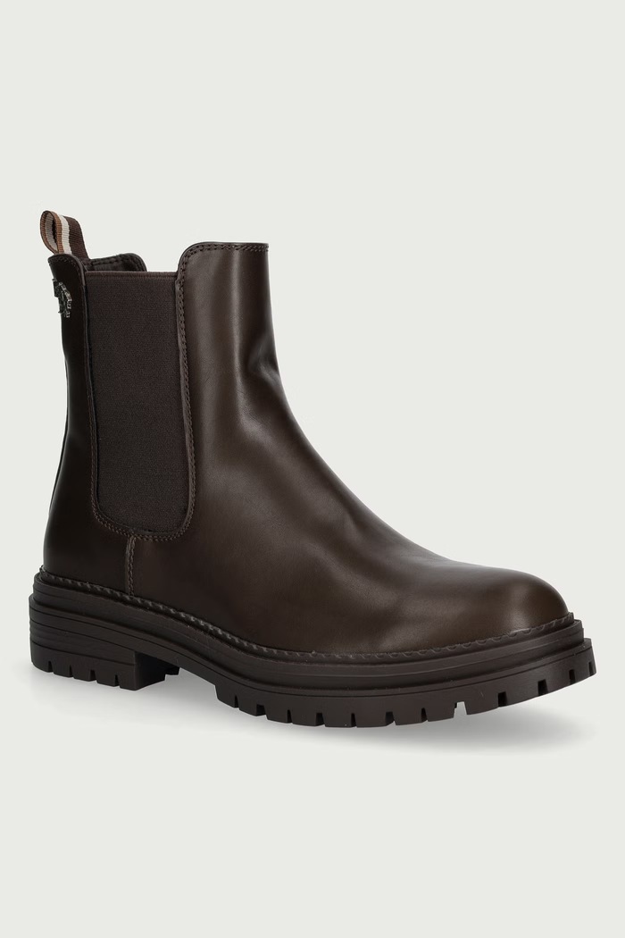 U.S. Polo Assn. Μπότες τσέλσι Γυναικεία NIKITA004 καφέ NIKITA004W.GY1.DBR