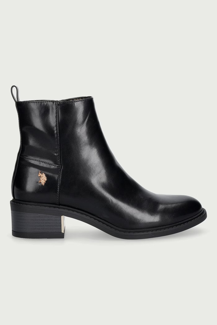 U.S. Polo Assn. Gležnjače za žene KALEY002 KALEY002W.GY1.BLK crna AW26