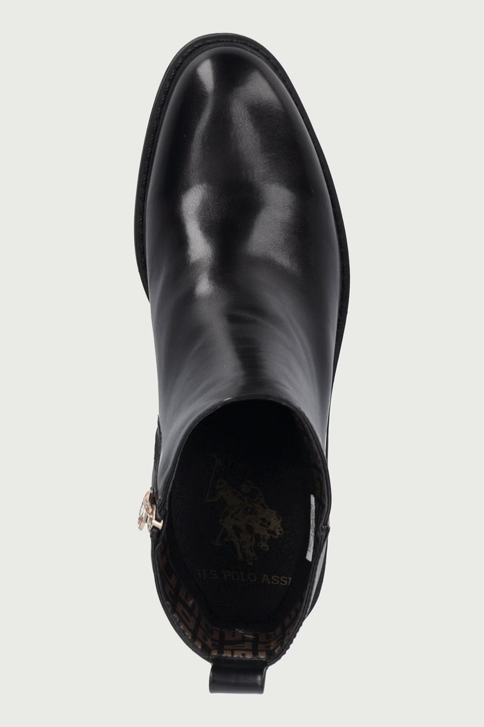 Gležnjače za žene KALEY002 U.S. Polo Assn. KALEY002W.GY1.BLK crna