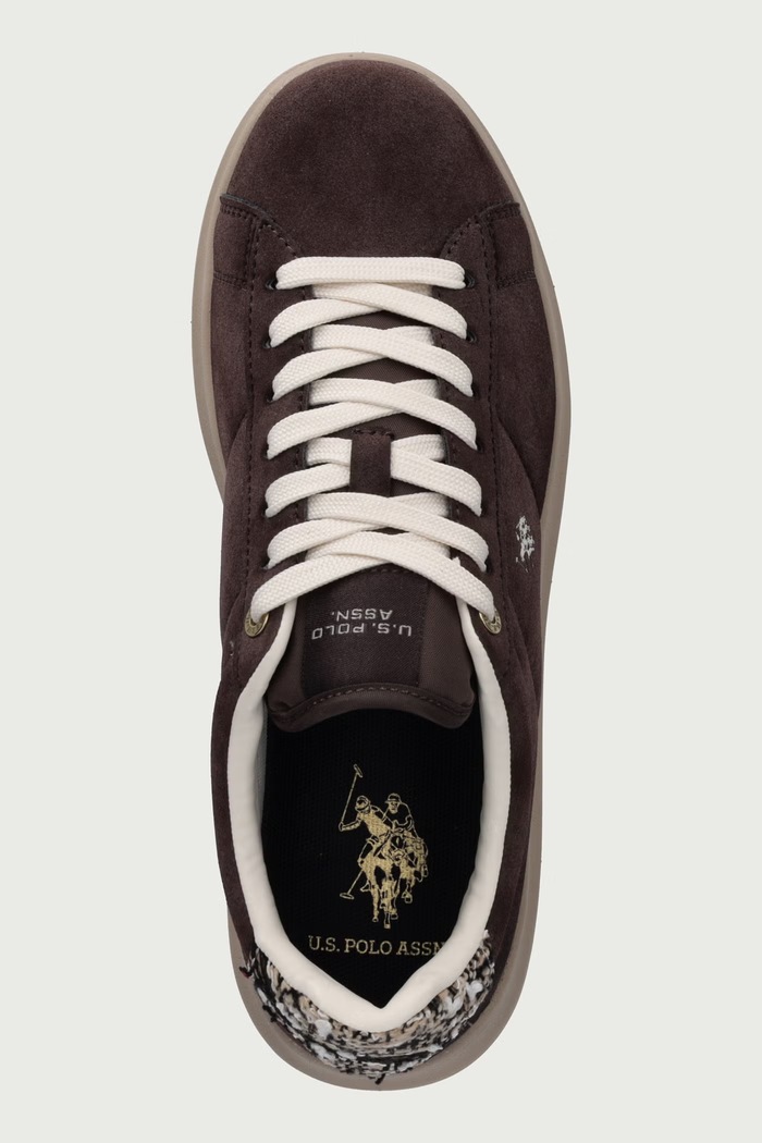CODY023 sneakers Γυναικεία U.S. Polo Assn. CODY023W.GHT1.DBR001 καφέ