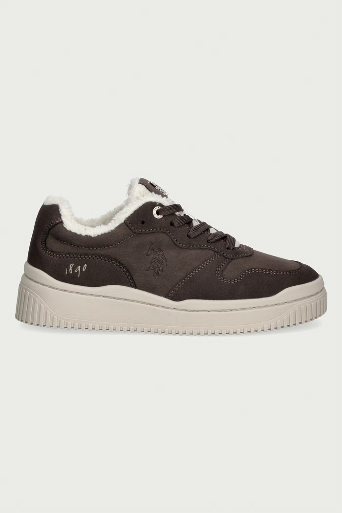 U.S. Polo Assn. AMBER001 sneakers Γυναικεία AMBER001W.GKS1.DBR003 καφέ AW26