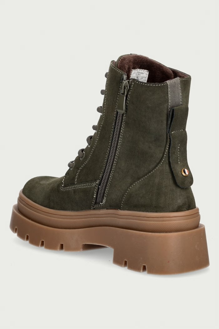 Obuća U.S. Polo Assn. Čizme za žene SHONA004 SHONA004W.GH1.OLI004 zelena