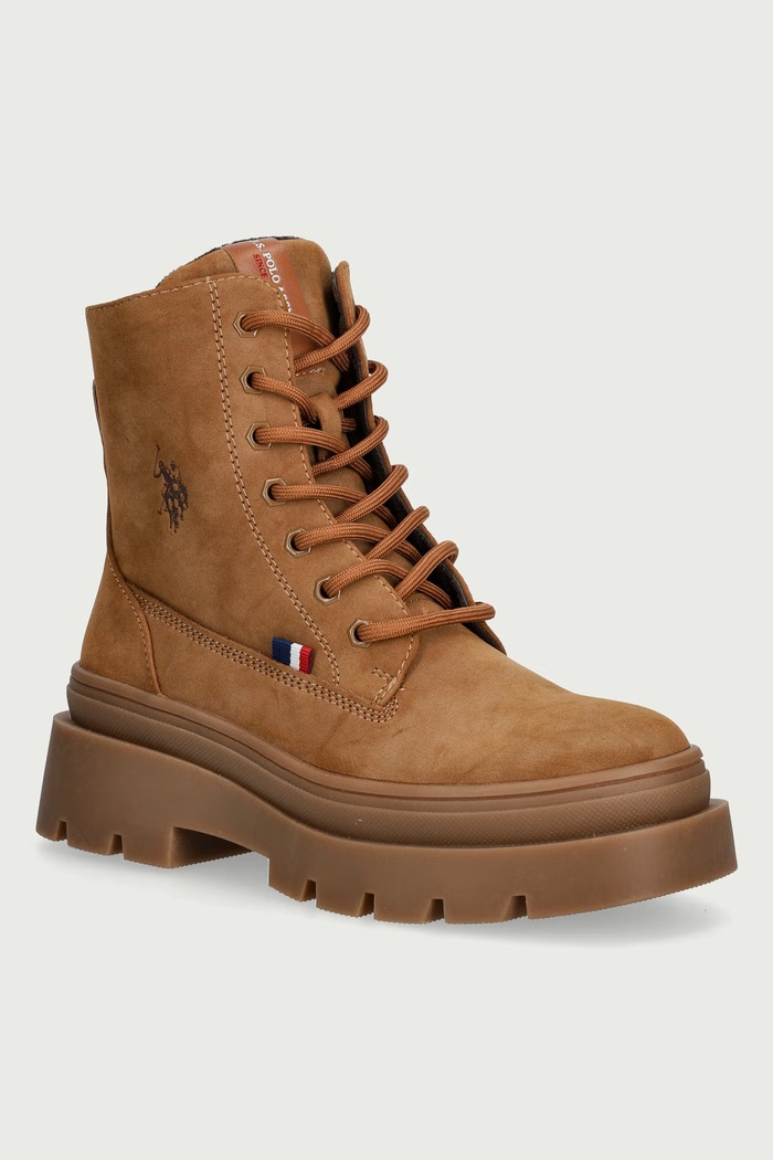 U.S. Polo Assn. Αρβυλάκια Γυναικεία SHONA004 καφέ SHONA004W.GH1.LBR