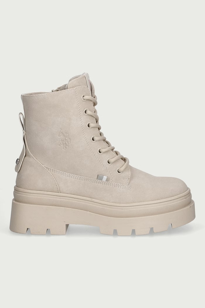 U.S. Polo Assn. Gležnjače za žene SHONA004 SHONA004W.GH1.LBE bež AW26