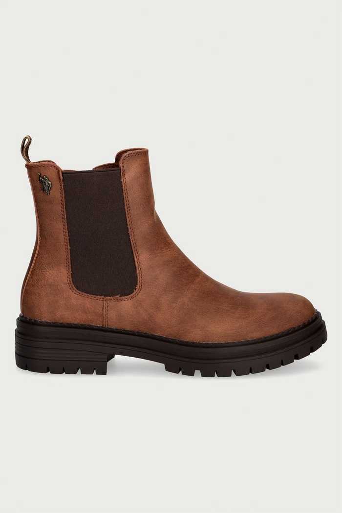 U.S. Polo Assn. Gležnjače za žene NIKITA004A NIKITA004W.GU1.BRW013 smeđa AW26