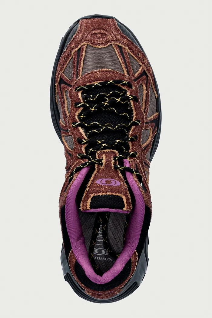 XT-WHISPER EXPEDITION sneakersy damskie Salomon L49193100 brązowy