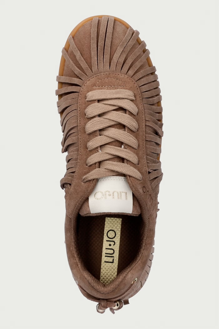 CONNOR 04 sneakersy damskie zamszowe Liu Jo BF6047PX002S3448 brązowy