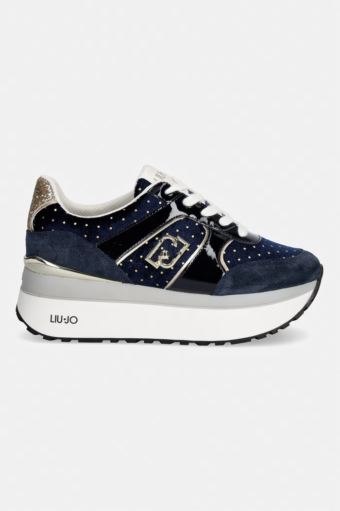 Liu Jo LIU JO MAXI WONDER PLUS 02 sneakers boty dámské BF6009PX90194013 modrá AW26