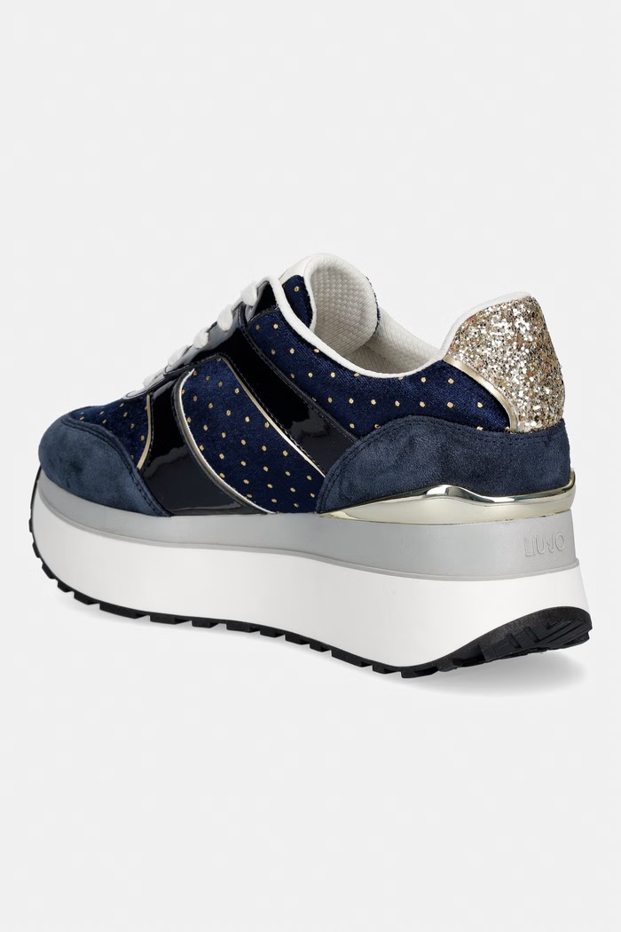 Boty Liu Jo LIU JO MAXI WONDER PLUS 02 sneakers boty dámské BF6009PX90194013 modrá