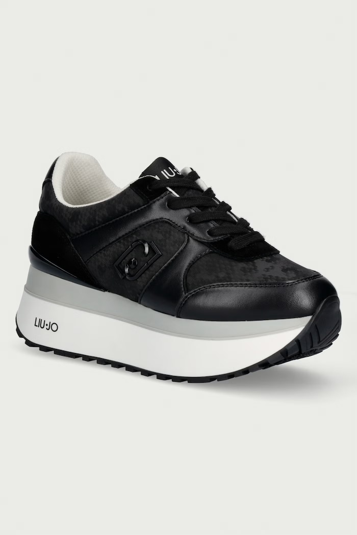 Liu Jo LIU JO MAXI WONDER PLUS 02 sneakersy damskie czarny BF6011PX90222222
