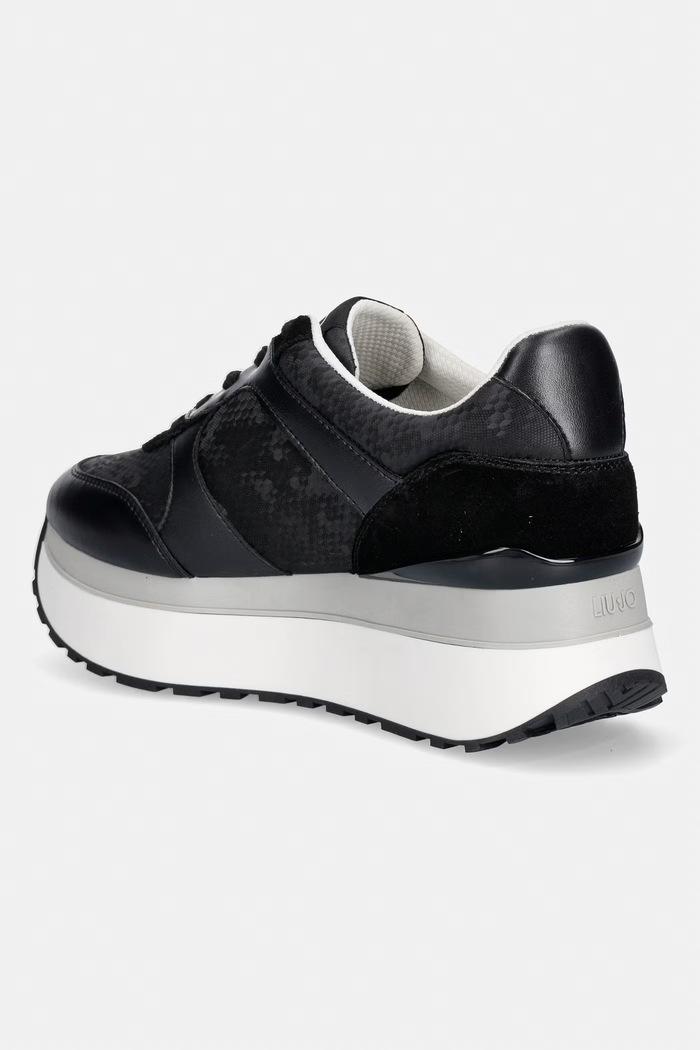 Obuwie Liu Jo LIU JO MAXI WONDER PLUS 02 sneakersy damskie BF6011PX90222222 czarny