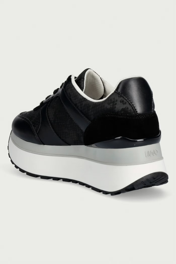 Obuwie Liu Jo LIU JO MAXI WONDER PLUS 02 sneakersy damskie BF6011PX90222222 czarny