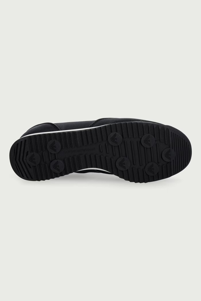 Sneakersy damskie EA7 Emporio Armani czarny AF28087.7W001629